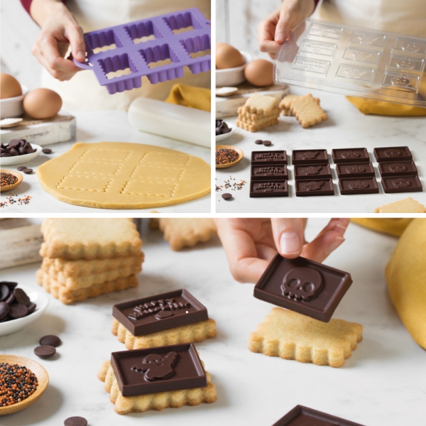 Set für Schokoladen Kekse - Halloween